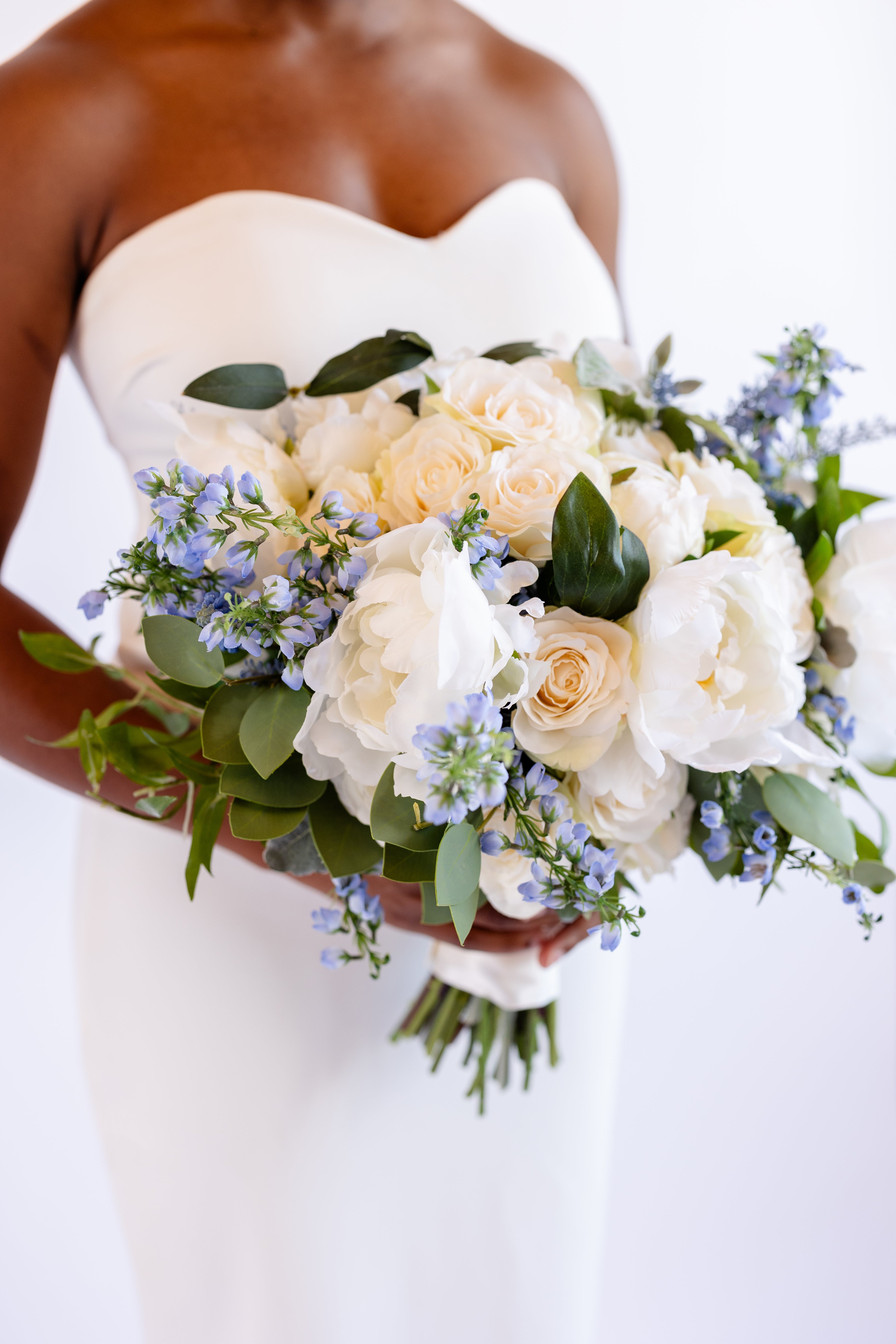 Ivory & Gold Wedding Bouquet - Amore